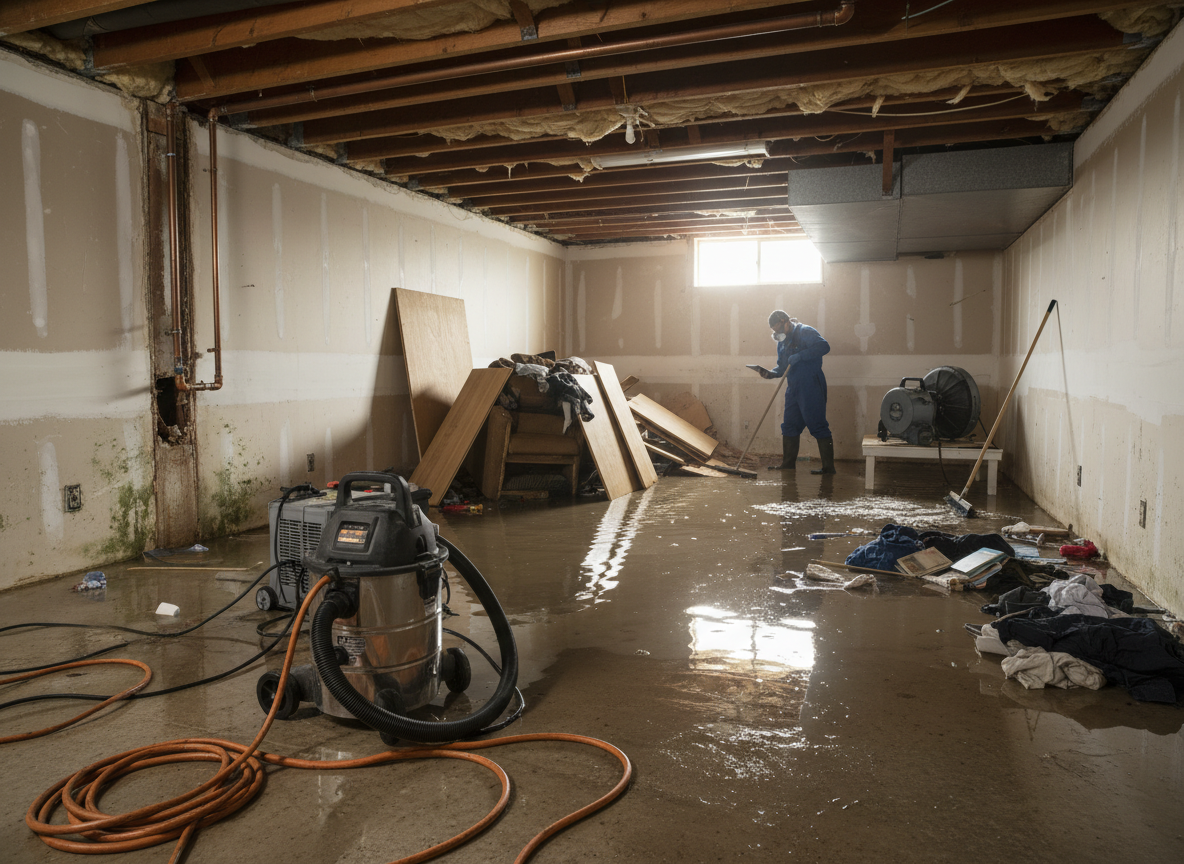 Cost Factors For Flood Damage Cleanup After A Mesa Pipe Burst